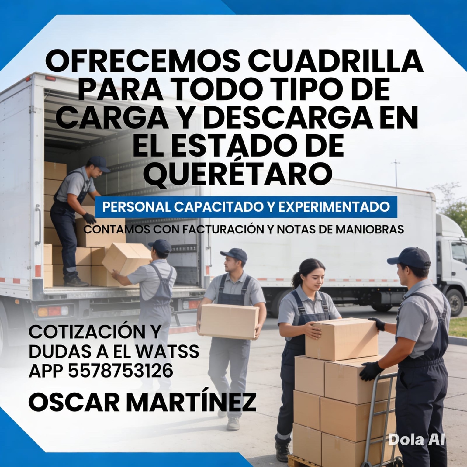 Servicio de carga y descarga Maniobras Martínez